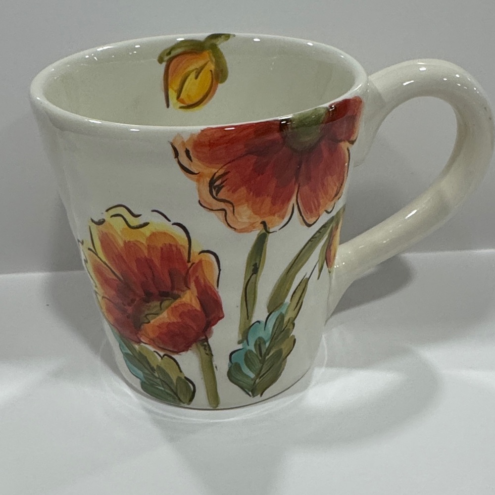 Maxcera water poppy mug 20 oz large‎